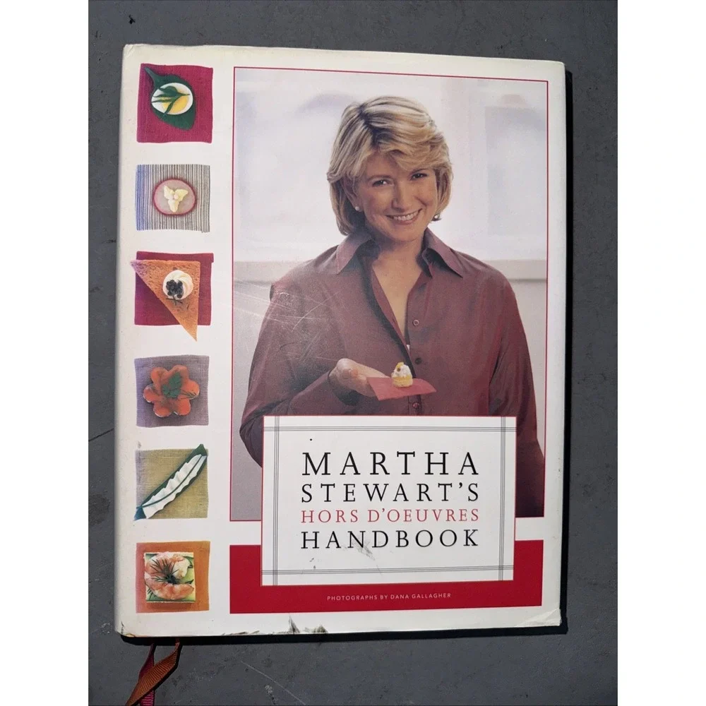Martha Stewart's Hors d'Oeuvres Handbook by Martha Stewart (1999, Hardcover)
